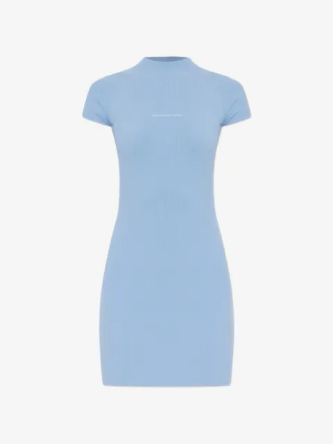 Alexander Wang knit logo mini dress