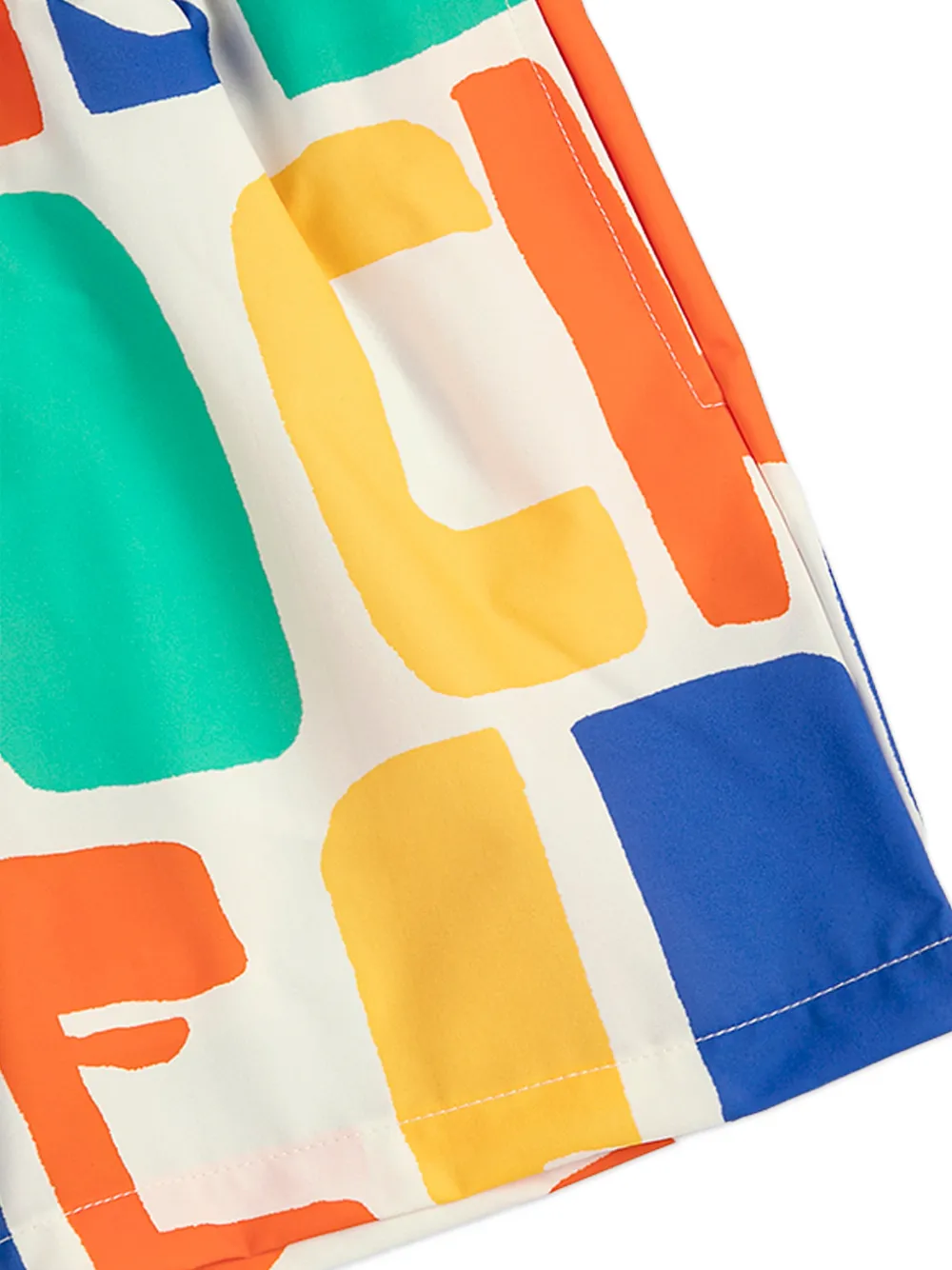 Bobo Choses Zwembroek met patroon Wit