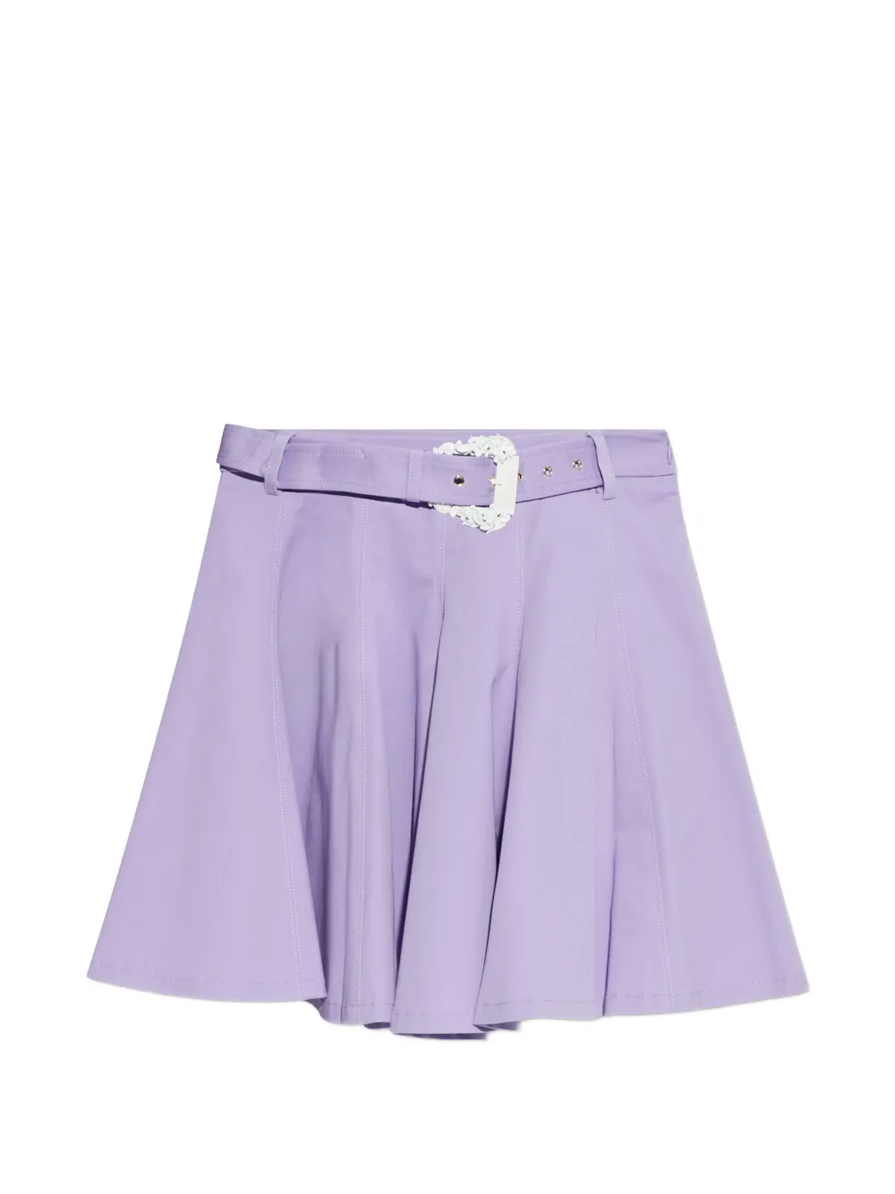 Versace Jeans Couture A-line belted skirt - Viola