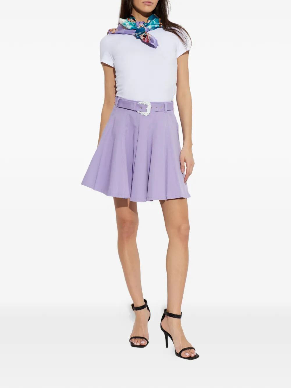 Versace Jeans Couture Rok met A-lijn Paars