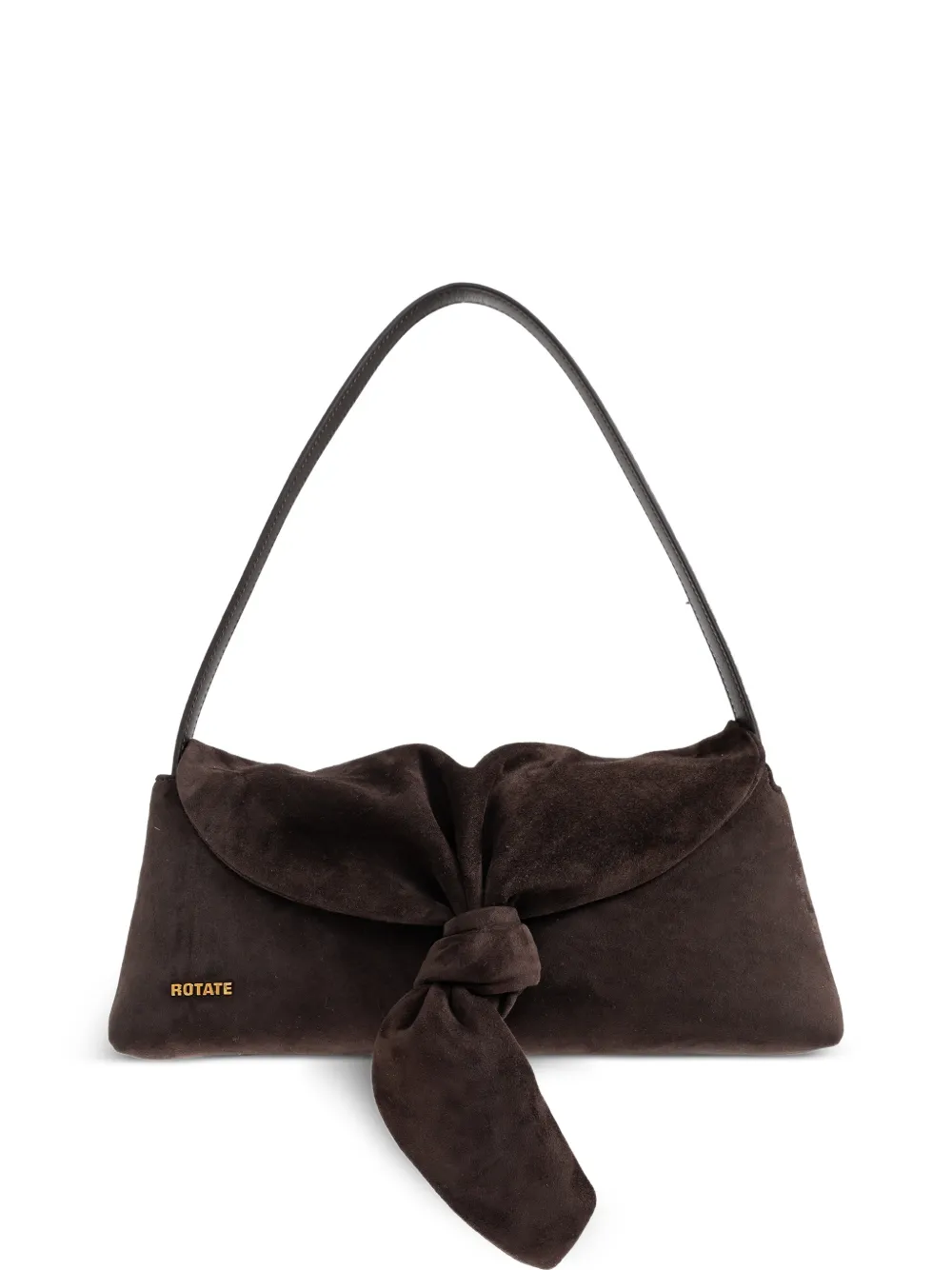 ROTATE BIRGER CHRISTENSEN knot handle tote bag - Marrone