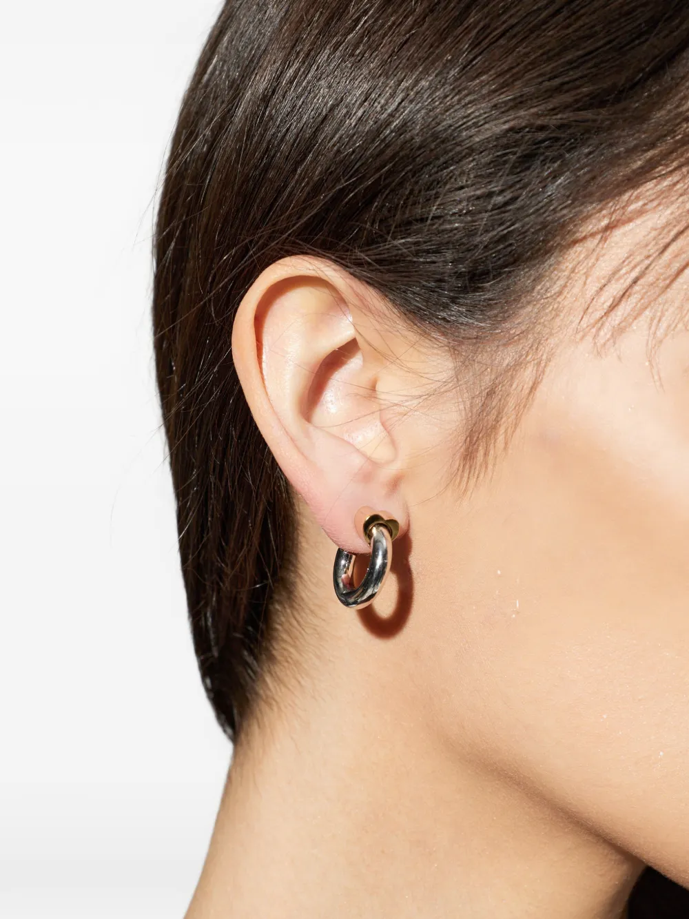  Kate Spade Two-tone Hoop Earrings - Silver 