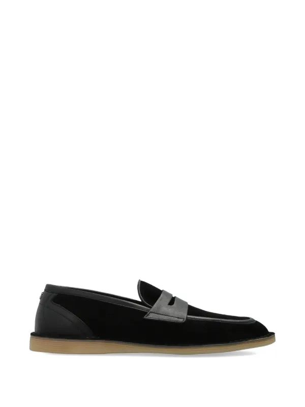 Dolce & Gabbana レザーローファー | ブラック | FARFETCH JP