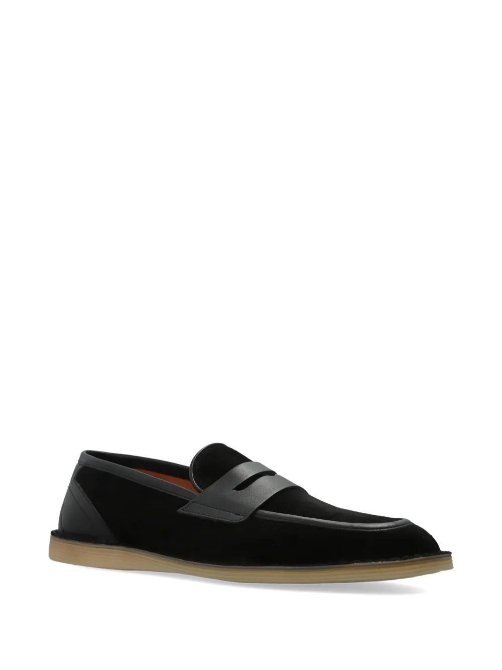 Dolce & Gabbana Leren loafers Zwart