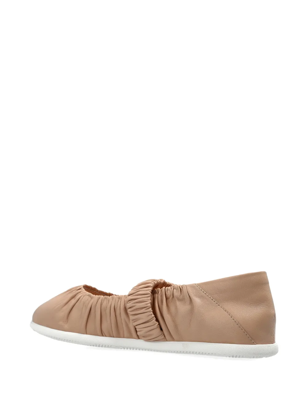  Bogner Vienna Ruched Ballet Flats - Pink 