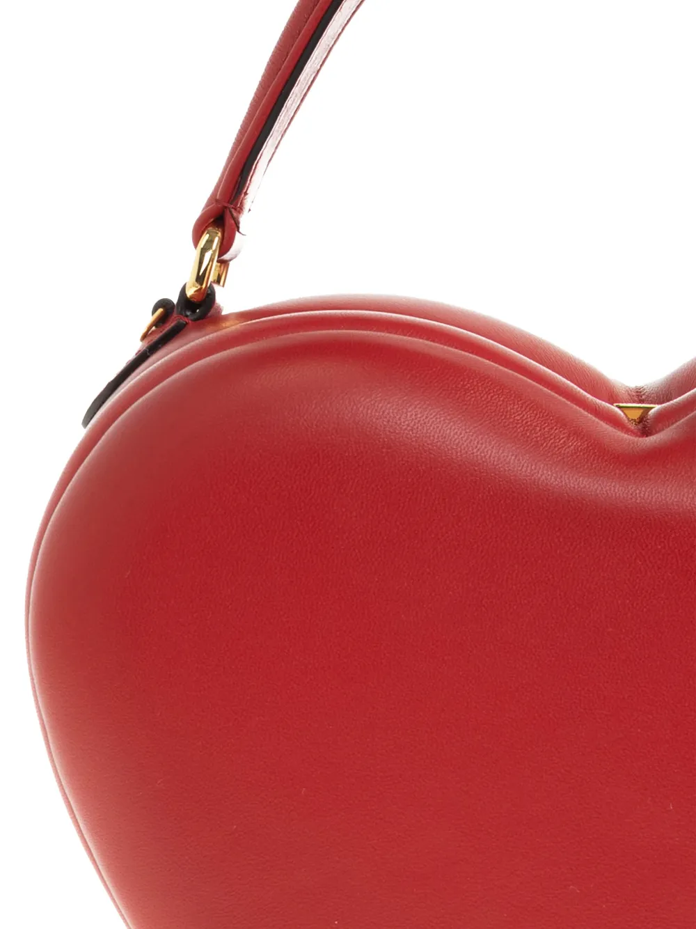 heart shaped top handle tote bag