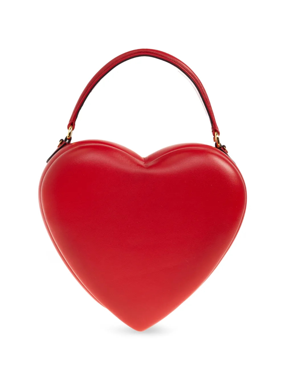 heart shaped top handle tote bag