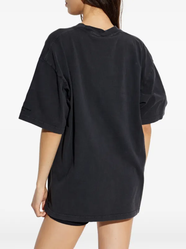 Alexander Wang クリスタル グラフィック Tシャツ | ブラック