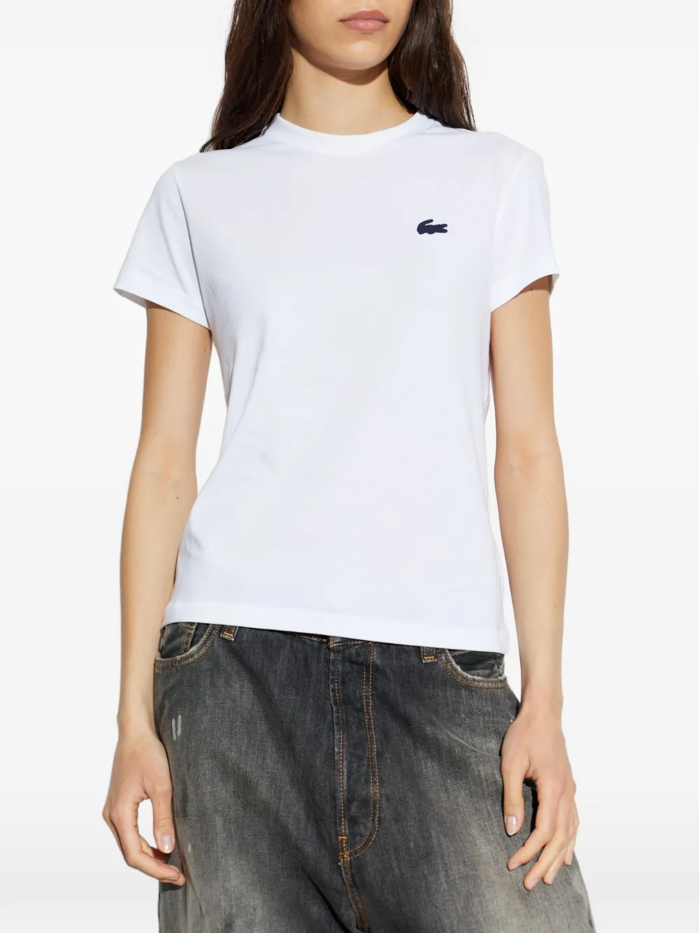  Lacoste Ultra-dry Technology T-shirt - White 