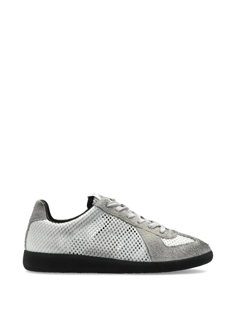 Maison Margiela mesh panelled sneakers - Bianco