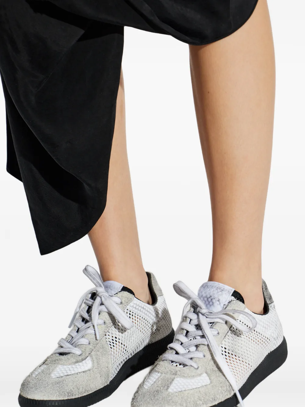 Maison Margiela Sneakers met mesh vlakken Wit