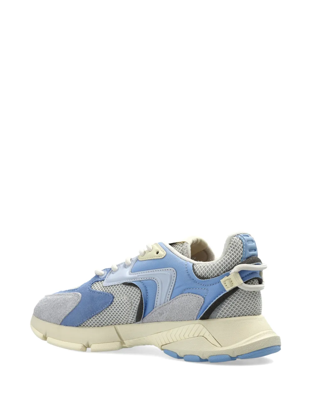 Lacoste logo-detail lace-up sneakers Blauw