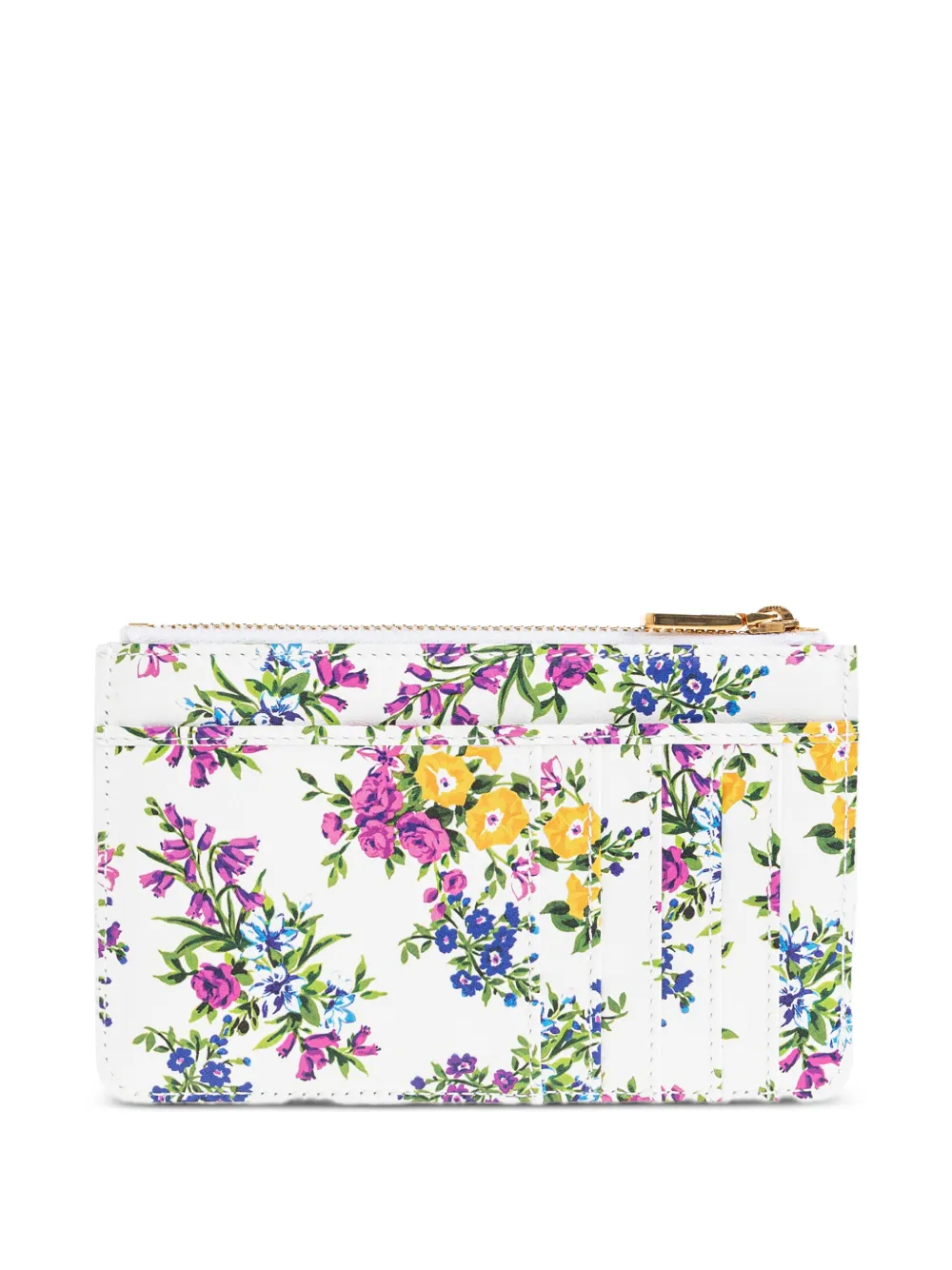 Dolce & Gabbana Pasjeshouder met bloemenprint Wit