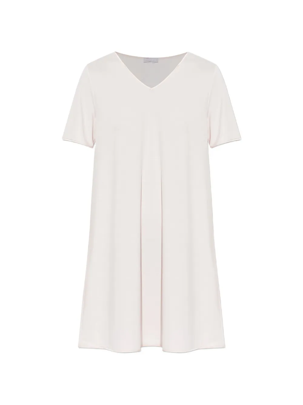 Hanro V-neck short-sleeved nightdress - Toni neutri