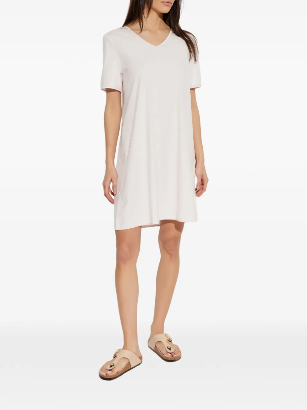 V-Neck Short-Sleeved Nightdress
