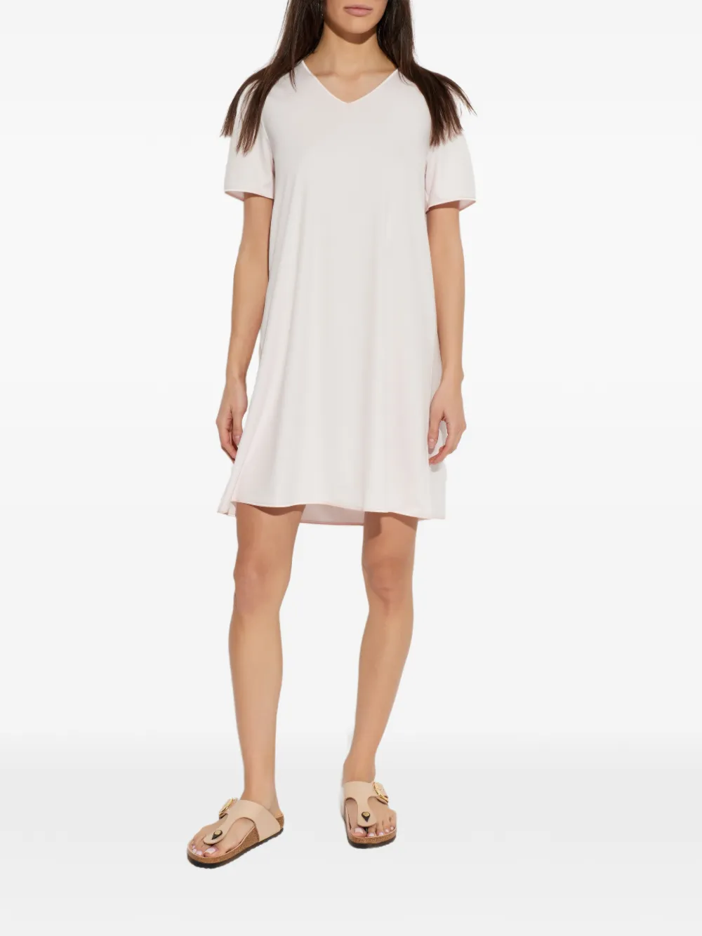 V-Neck Short-Sleeved Nightdress