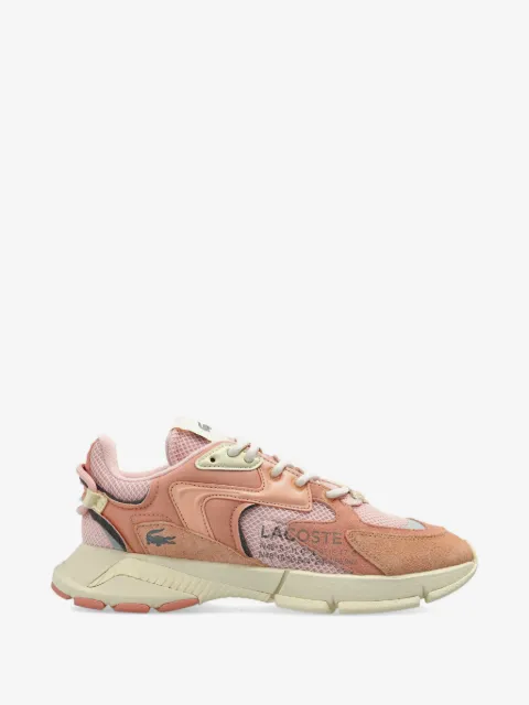 Lacoste panelled logo sneakers