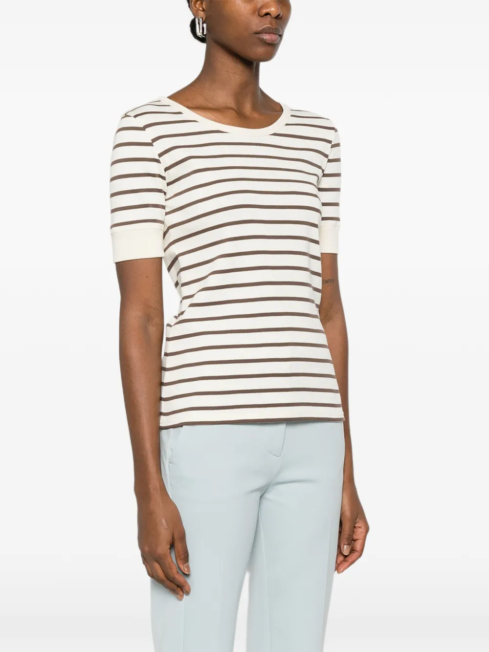  A.p.c. Striped T-shirt - Neutrals 
