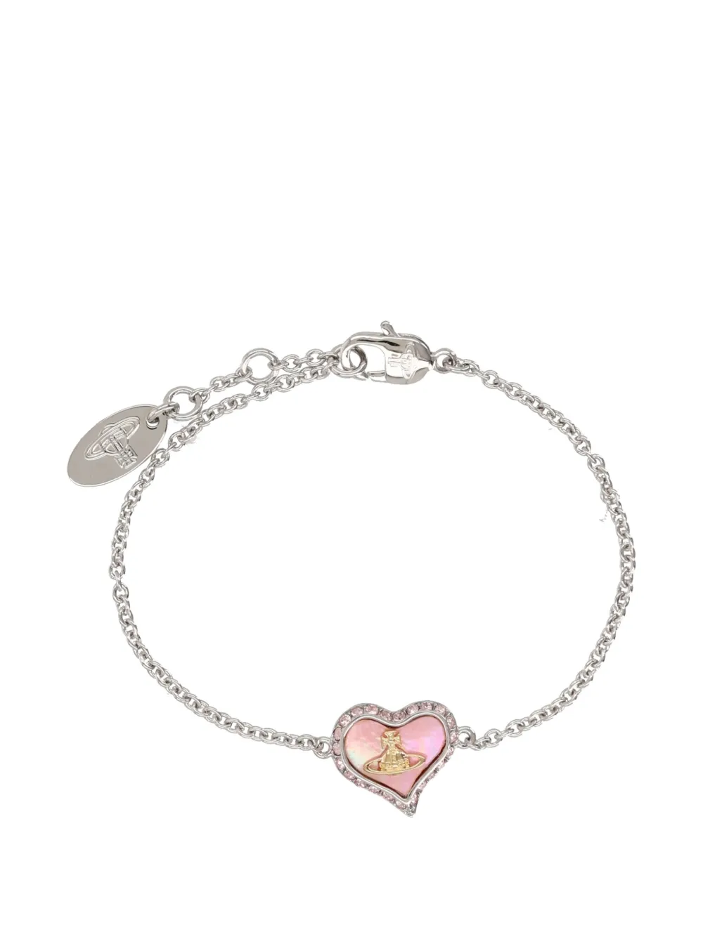 Vivienne Westwood Petra Orb bracelet - Argento