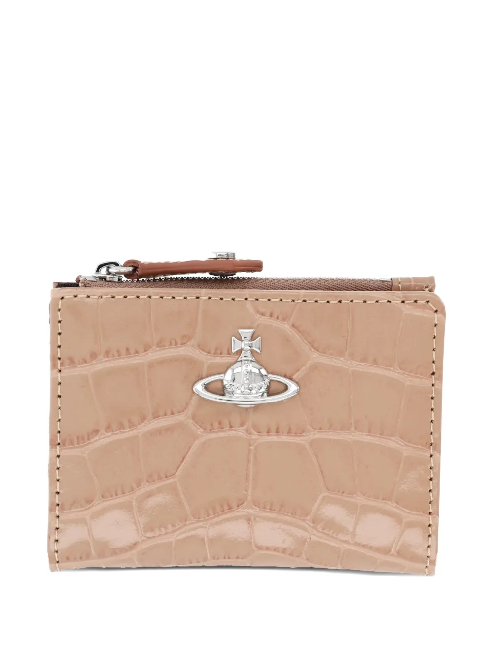 Vivienne Westwood logo-detail embossed wallet - Rosa
