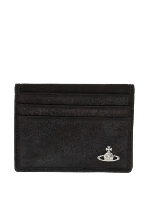 Vivienne Westwood orb-plaque Card Holder | Black | FARFETCH