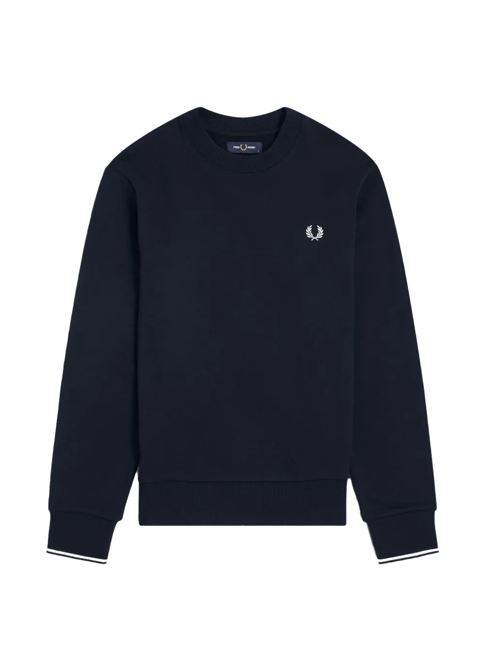 Fred Perry logo-embroidered sweatshirt - Blu