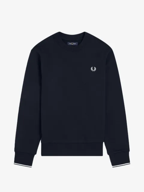 Fred Perry logo-embroidered sweatshirt