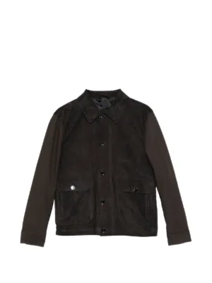 Brioni スエード ジャケット | ブラウン | FARFETCH JP