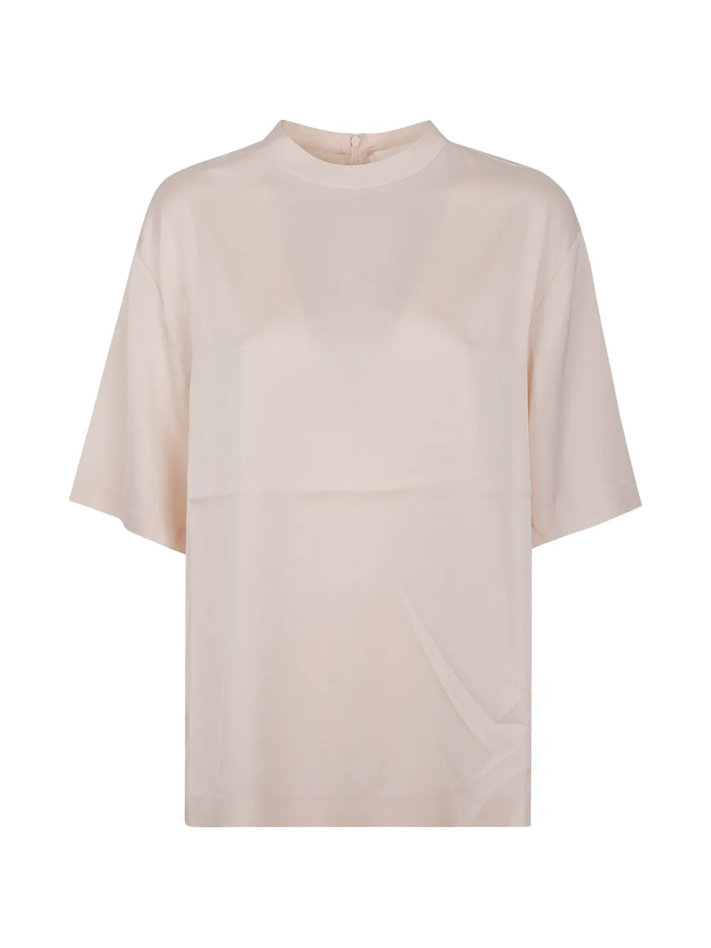 Lisa Yang mock-neck blouse - Toni neutri