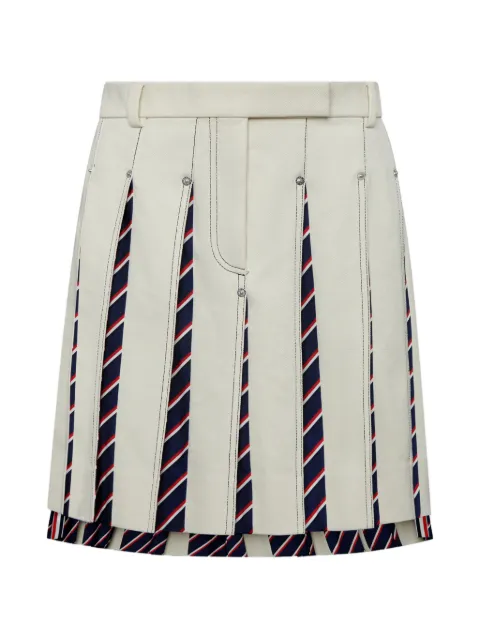 Thom Browne pleated striped skirt