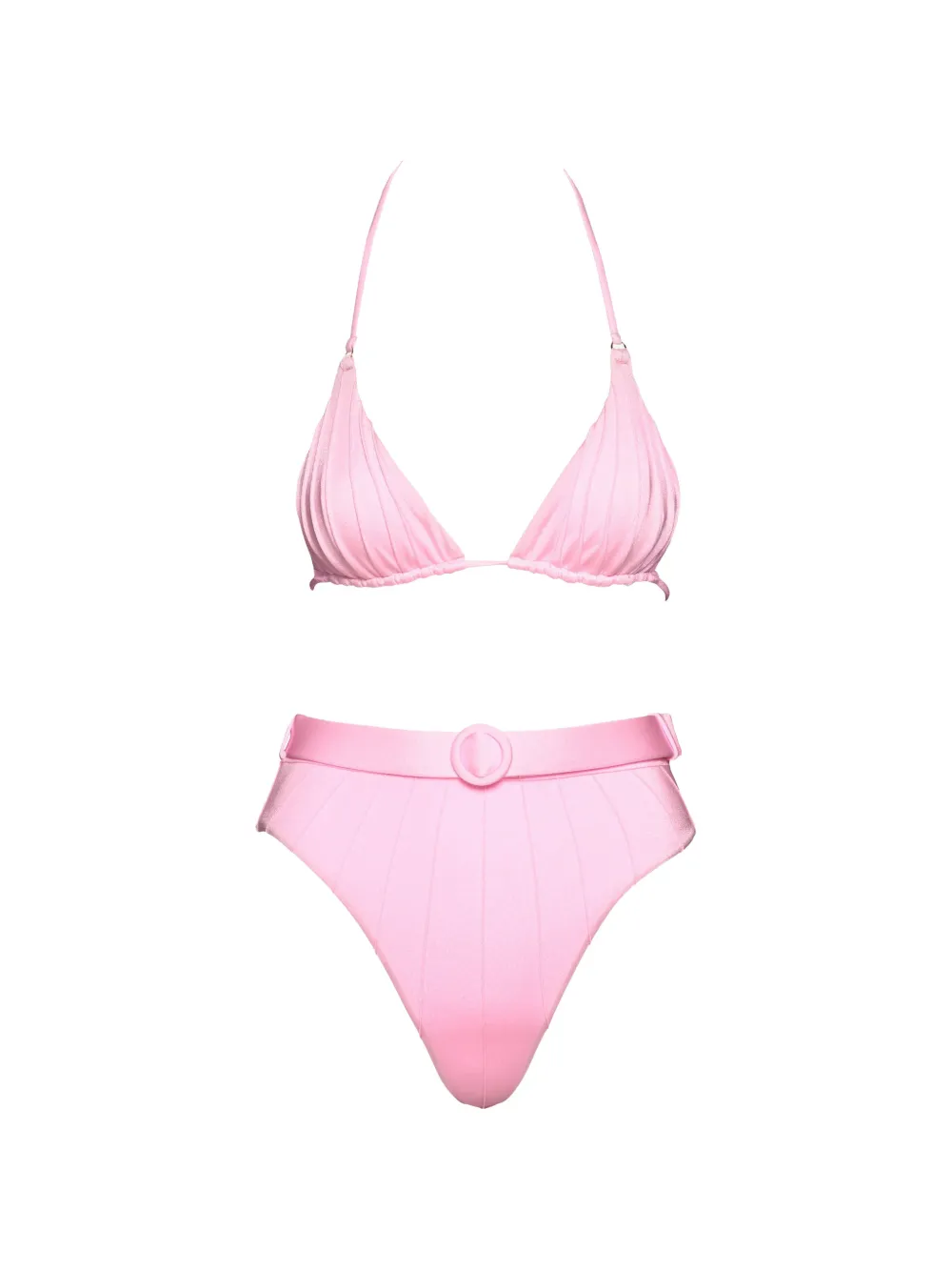 Noire Swimwear belted bikini - Rosa