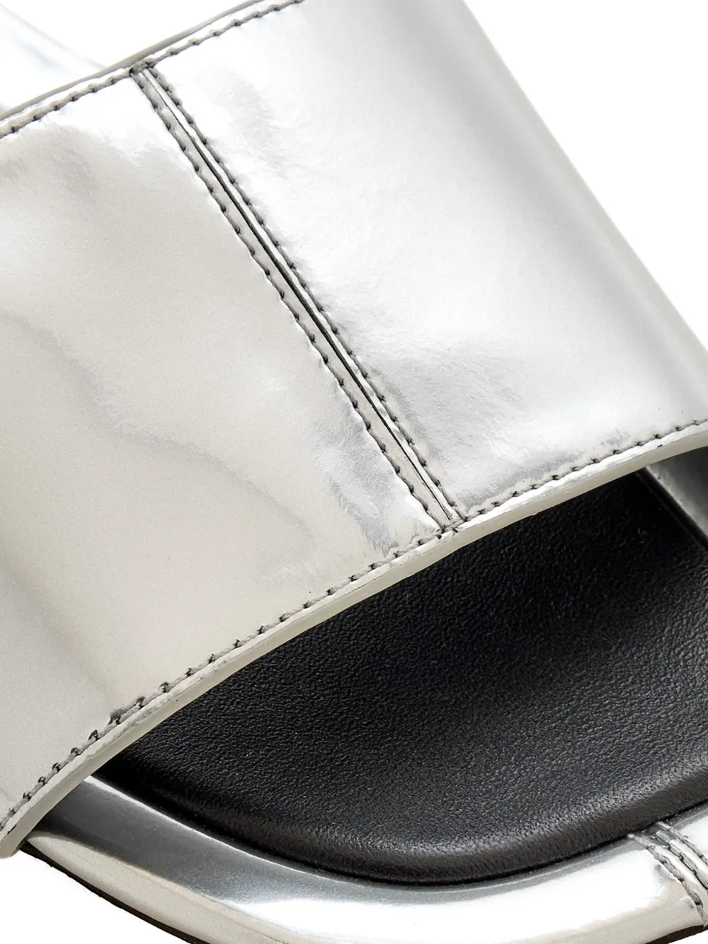 Vince Valeria sandalen met vierkante neus Zilver