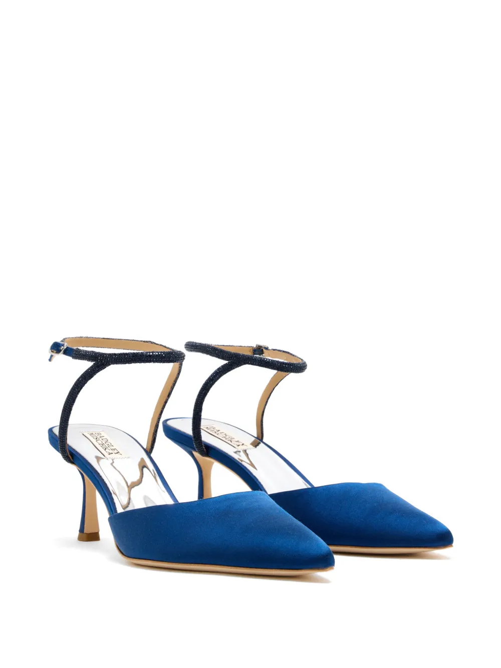 Badgley Mischka Autumn pumps verfraaid met kristallen Blauw