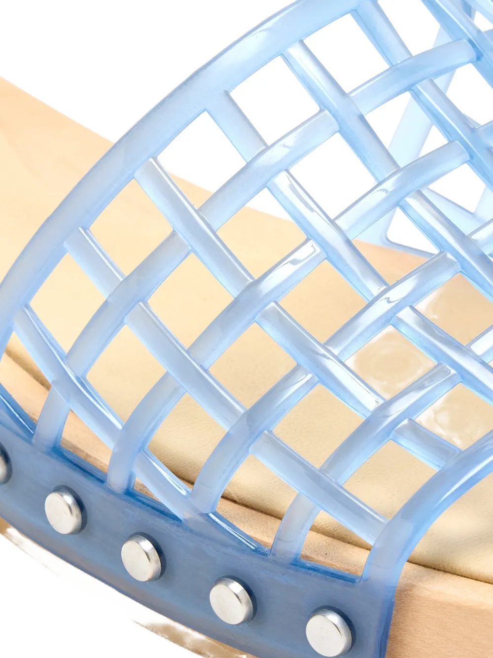 Vince Barbara Jelly sandalen met studs Wit