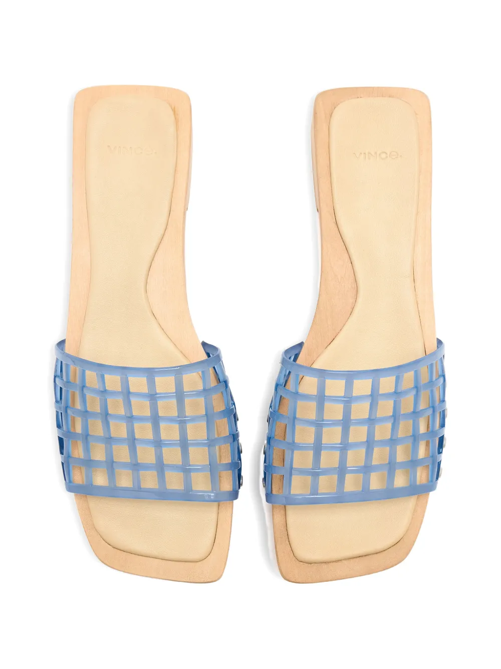 Vince Barbara Jelly sandalen met studs Wit