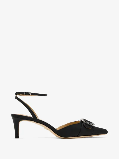 Badgley Mischka Odesza jewelled-embellishment ankle-strap pumps
