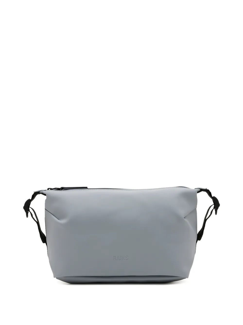 Rains logo-print wash bag - Grigio