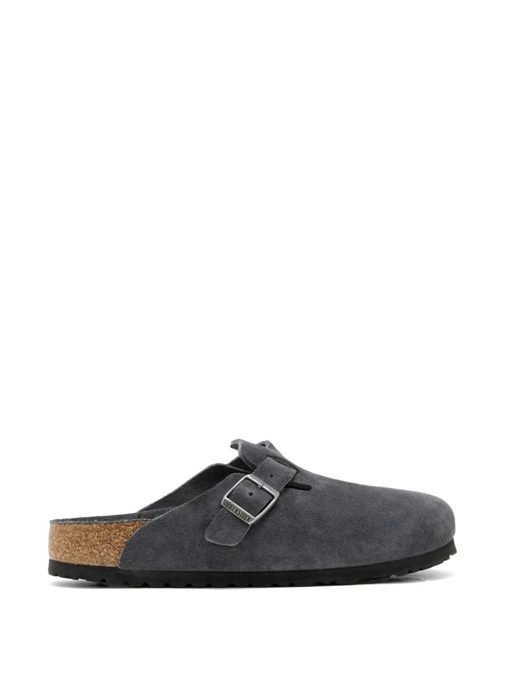 Birkenstock buckle-strap slippers - Grigio