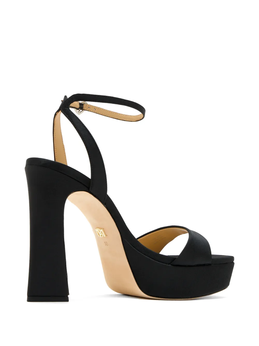 Badgley Mischka Caia platform-heel ankl- strap sandals Zwart