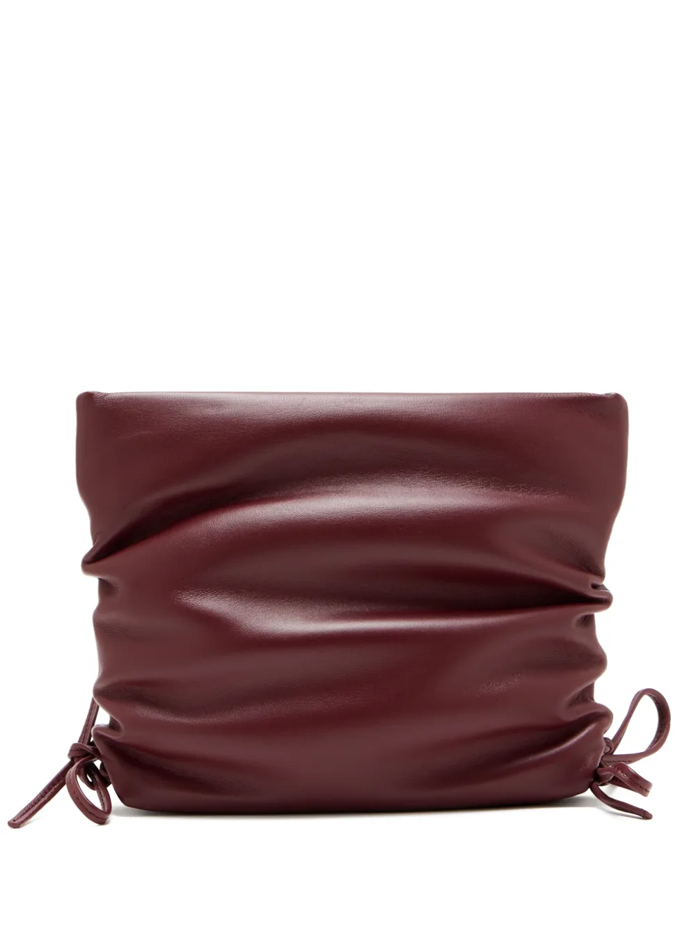 Studio Amelia drawstring clutch bag - Rosso