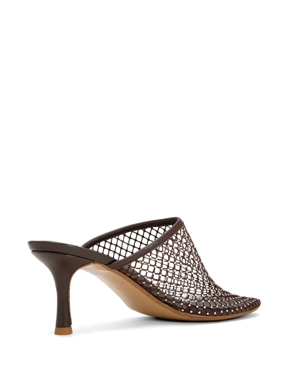 Senso Pam crystal-embellishment mules Bruin
