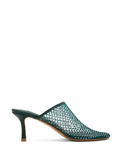 Senso crystal-embellished mules