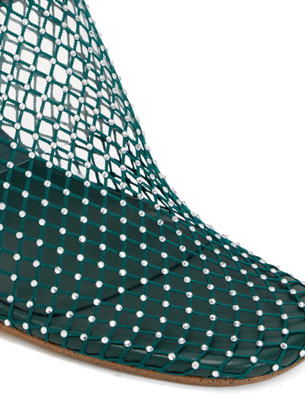 Senso Muiltjes verfraaid met kristallen Groen