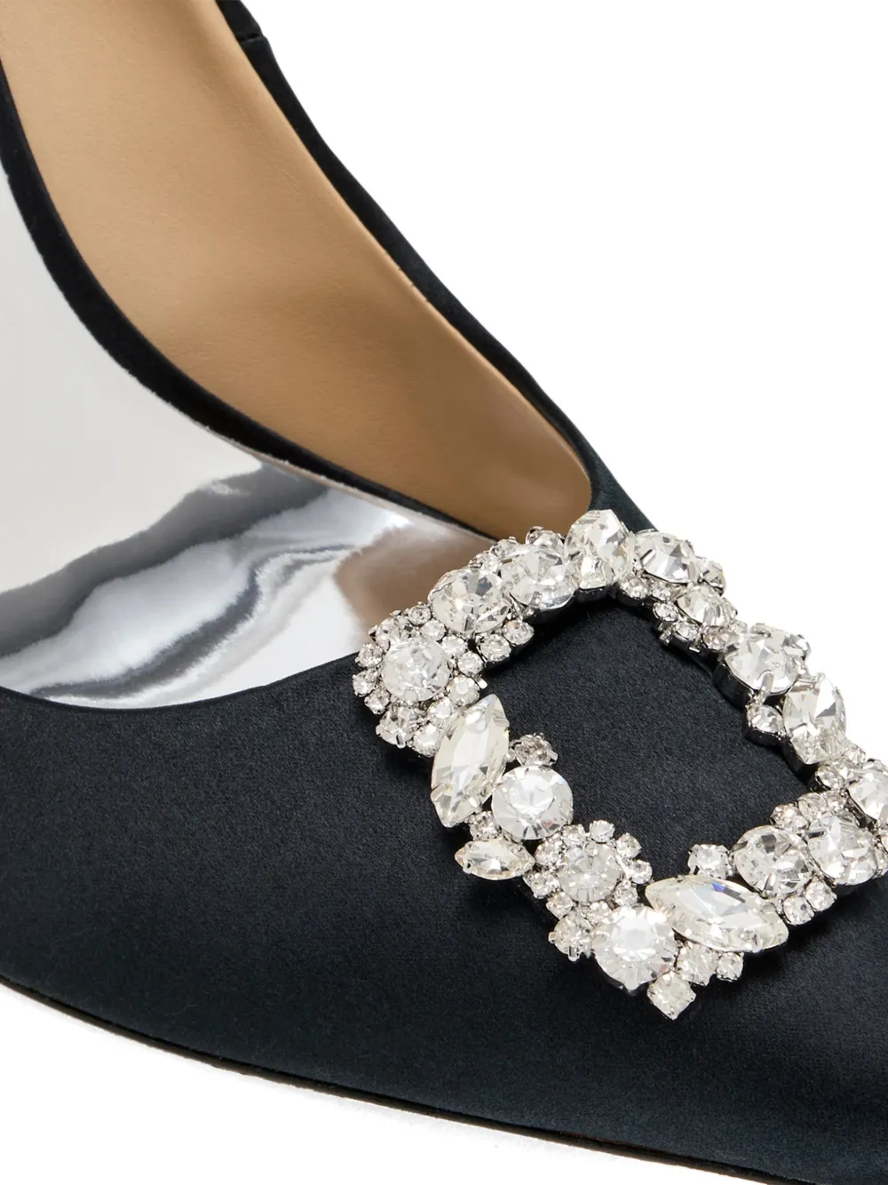 Badgley Mischka Cher pumps verfraaid met kristallen Zwart