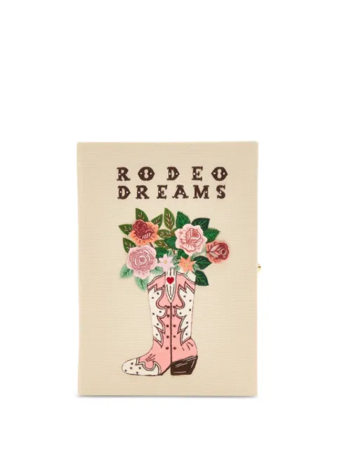 Olympia Le-Tan floral-embroidered clutch bag