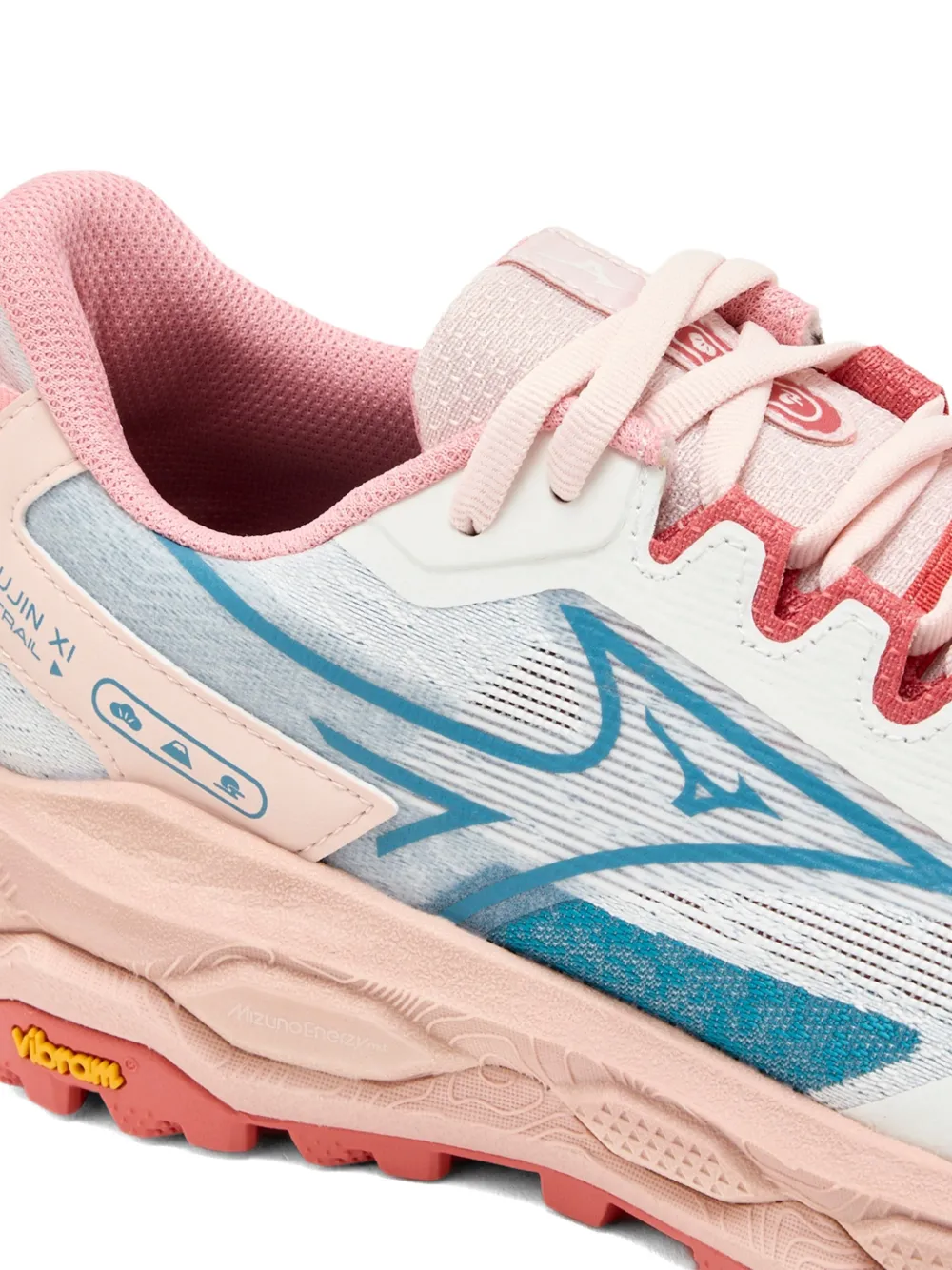 Mizuno Wave Daichi 9 logoprint sneakers Wit