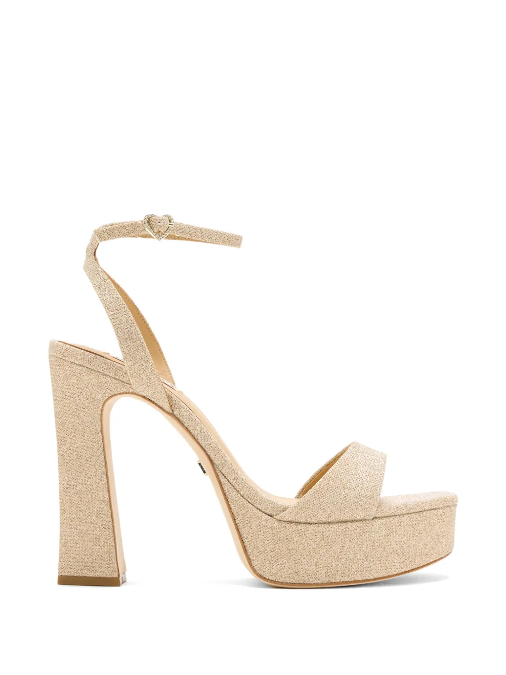 Badgley Mischka Caia Platform-sole Sandals In Neutral