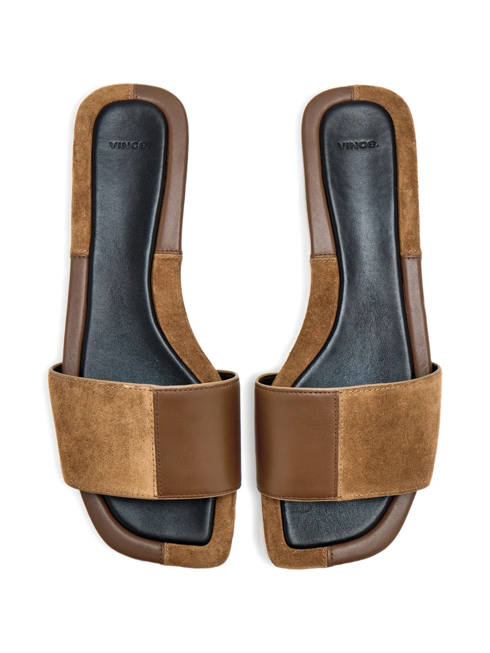 Vince Valeria sandalen met vlakken Beige