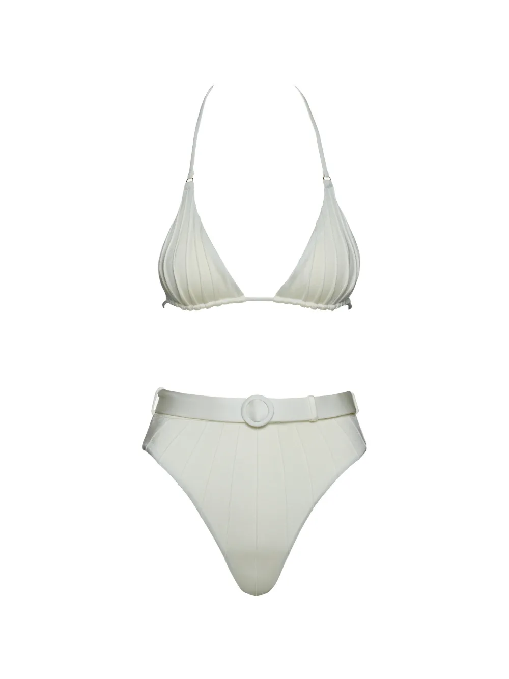 Noire Swimwear belted bikini - Nude
