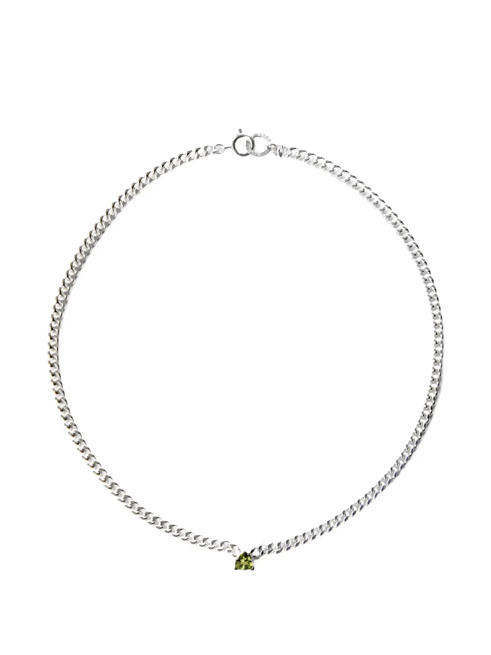 NORMA JEWELLERY Collana con peridoto - Argento